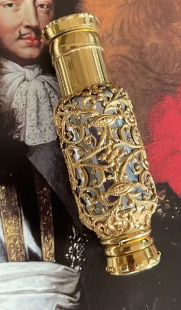 Spray Perfume New Art Mesh Of Metal Golden