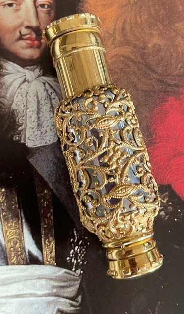 Spray Perfume New Art Mesh Of Metal Golden
