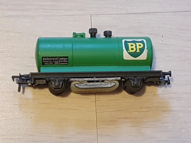 LILIPUT - OBB - WAGON CITERNE  BP  NETTOYEUR DE VOIES - Ech HO - EUR 20,00 - PicClick FR