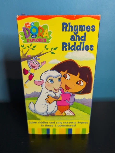 Dora Rymes And Riddle DORA THE EXPLORER - Rhymes and Riddles (VHS, 2003) $12.99 - PicClick CA