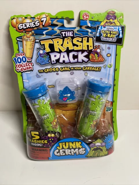 The Trash Pack Junk Germs Series 7 Plus 5 Trashies NEW SEALED