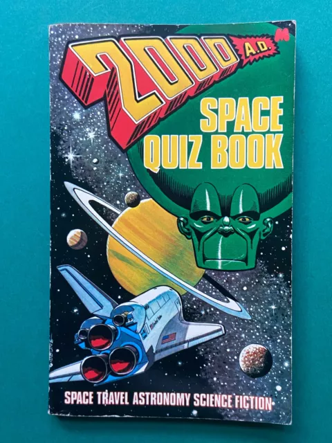 2000 AD Space Quiz Book (Mirror Books 1980) Space Travel Astronomy Sci Fi