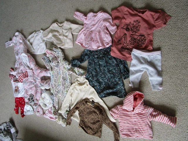 Big Bundle Of Baby Girls Clothes Newborn To 3 Years (Mini Zara, Next, Baby Gap)+ 3