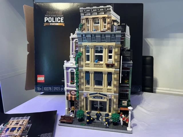 LEGO ICONS: POLICE Station (10278) COMPLETE Expert Modular Building Box ...