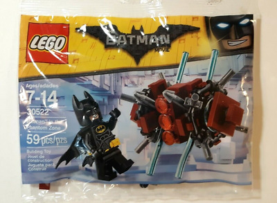 NIP New Sealed LEGO 30522 Batman Movie Batman in the Phantom Zone Bag 59pcs 