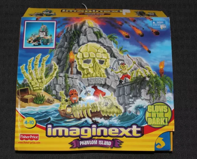 Imaginext Phantom Island Pirate Playset 2004 Fisher Price - Read description