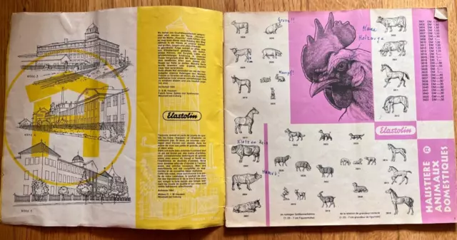 Elastolin Katalog 1964 (***TOP***) Historische Hausser Figuren Tiere Spielzeug 2