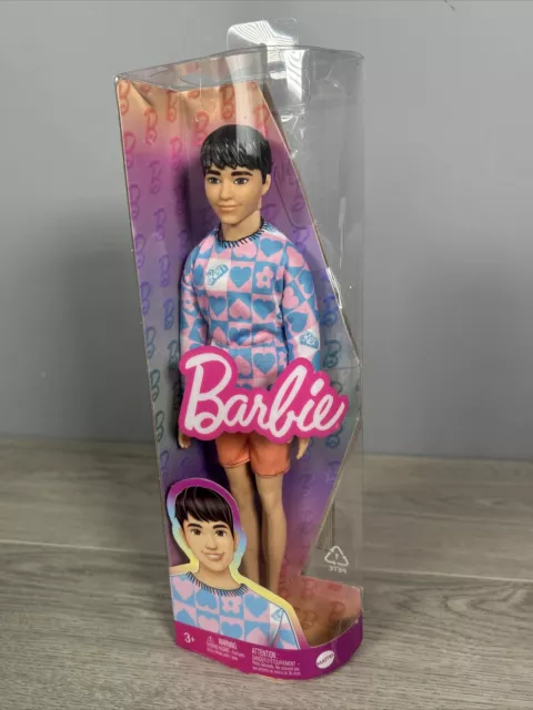 Barbie Mattel Fashionistas Ken Doll #219 HRH24 Mattel