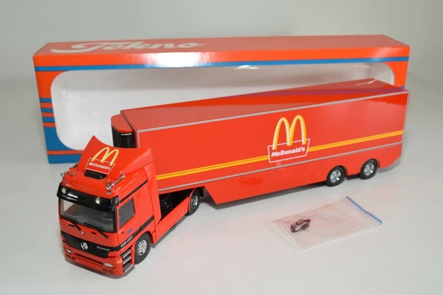 Tekno 1/50 Mercedes Actros – Remorque Stobart 1999 – Édition Limitée