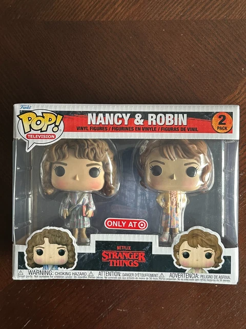 Target Sticker Funko FUNKO POP! TELEVISION Stranger Things Nancy And Robin 2 Pack Target ...