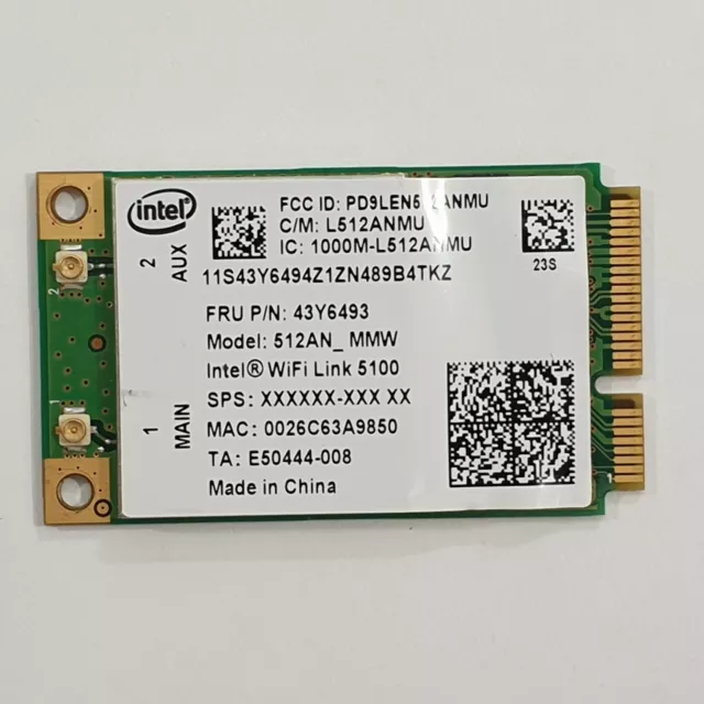Lenovo ThinkPad T400 WWAN Karte 3G Modul UMTS Card 43Y6493