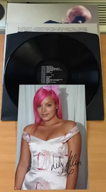 Lily Allen,No Shame,2018 Album,12" Lp33 Ex,+ Genuine Hand Signed Photo