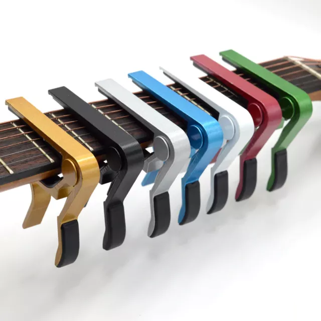 Capotasto mobile alluminio capo tasto per chitarra classica elettrica acustica