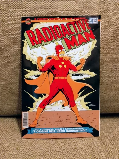 RADIOACTIVE MAN  N. 1 - Bongo Comics - Macchia Nera