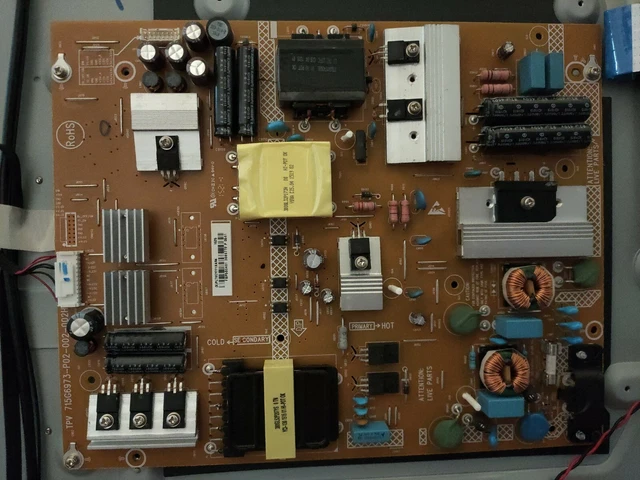 Philip Watch Donna Kit Riparazione Scheda Alimentazione Per TV Philips 32PFS4132/12 - Compatibile Con Modelli 32PFT4132/12, 32PHS4032/12 Sostituzione Scheda 715G7734-P02 - Foto 6