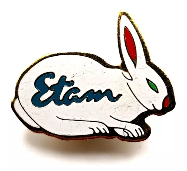 Pin's Etam Marque Mode Animal Lapin 26 mm 3g