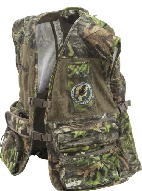 ALPS Super Elite 4.0 Turkey Vest Mossy Oak Obsession with NWTF Logo Size M/L