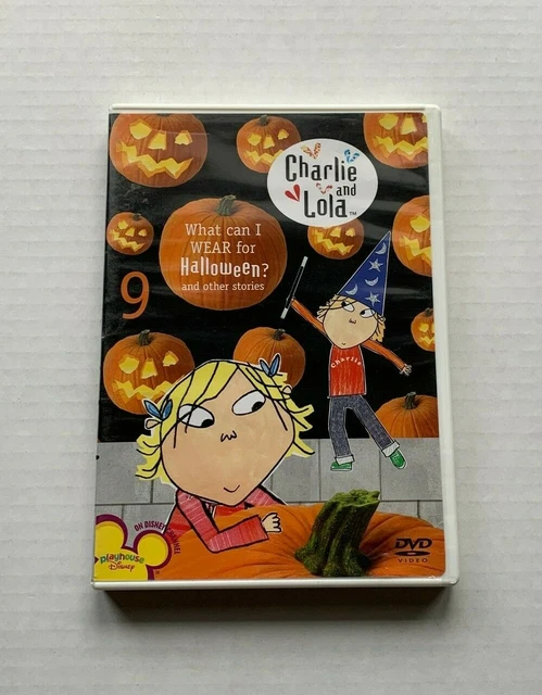 CHARLIE AND LOLA: Volume 9: What Can I Wear for Halloween? [DVD] $8.40