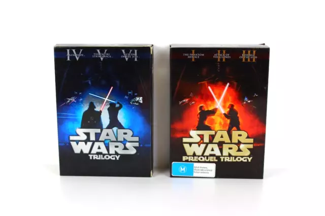 Star Wars Prequel Trilogy Box Set Blu-ray (Episodes 1-3) Region Free 