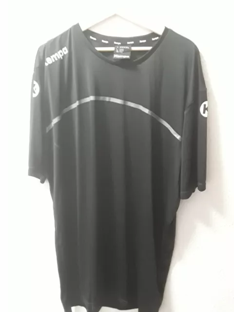 Kempa Herren Sportshirt, schwarz   - Größe 4XL, Top-Zustand