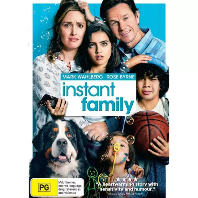 Instant Family Dvd, Brand New, 2019 Release, Free Post, Pre Release