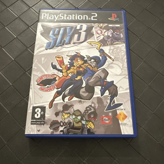 Jeu Sly 3 Sur PlayStation 2 (PS2) - Version Française - Bon état Avec Boîtier Et Notice