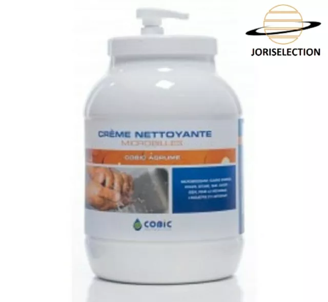 Savon Microbille Cobic Agrume  Bidons De 3L Avec Pompe Integre - 090307U