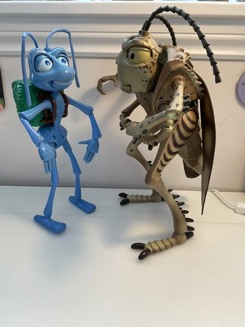 Disney Pixar  A bug's Life Interactive Talking Flik And Hopper