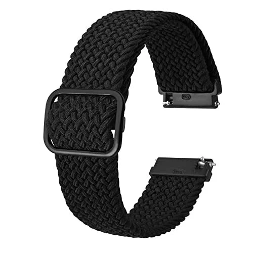 BISONSTRAP Bracelets de Montre en Nylon 19mm Bracelet de Tressé Réglable pour...