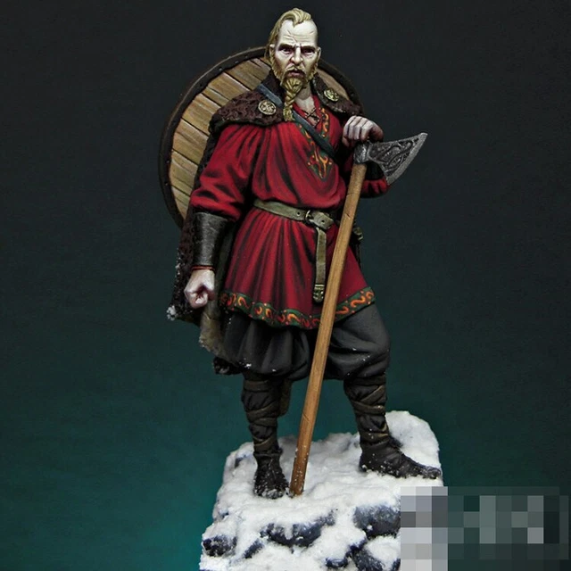 Figurine Chevalier 54 Mm – 1:32, Résine, Non Peinte, Antioch Moyen âge