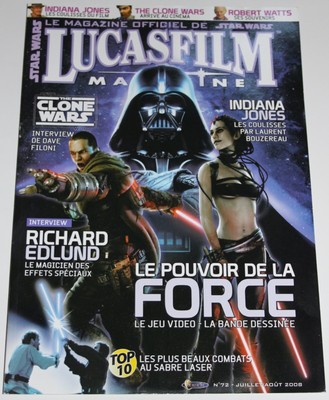 Maxi Poster la menace LUCASFILM Magazine n° 24  Magazine Officiel de STAR WARS 