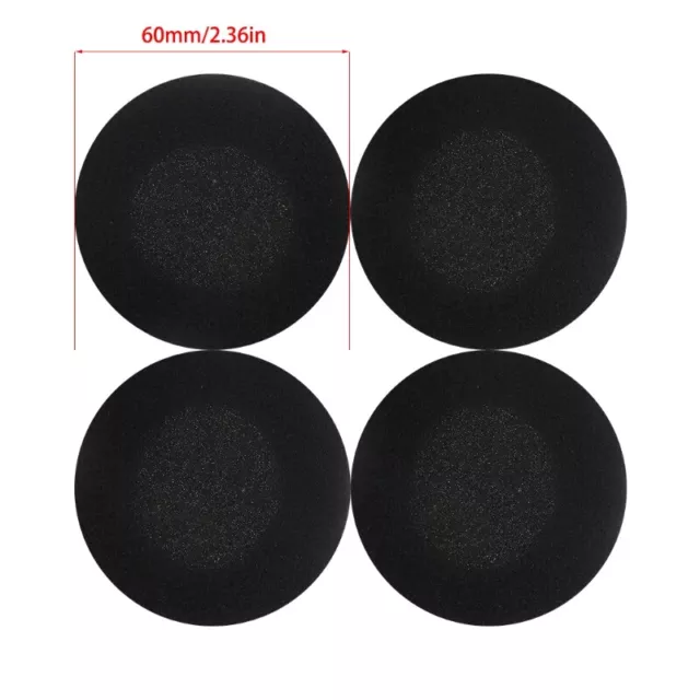 Headset Ear Pads Covers for 45mm/60mm Diameter Headphone Earpads Spare Parts
