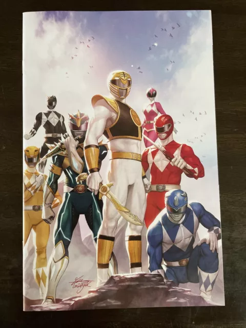 Mighty Morphin #1 1:100 Lee Virgin Variant Boom Comics Nm