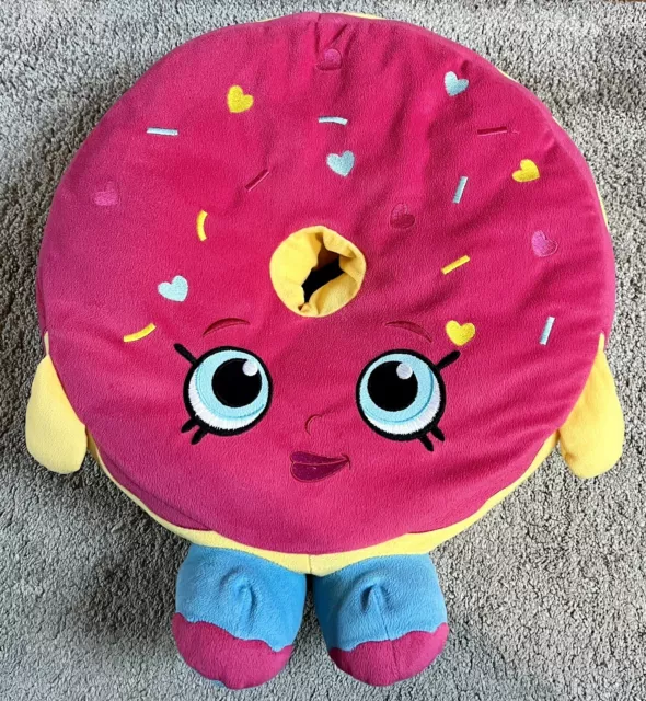 IMMACULATE SUPER CUTE Large Shopkins Donut Cushion by Moose Toys
