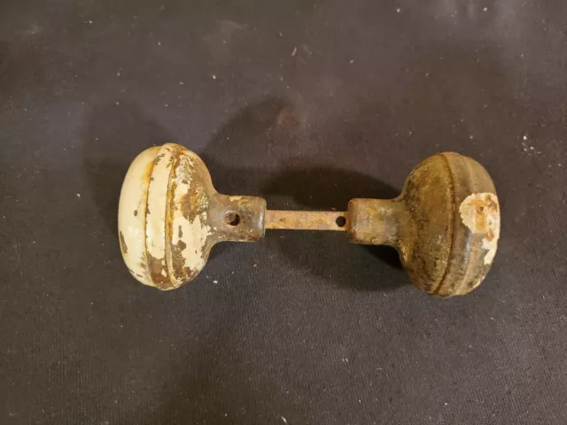 Vintage Set Door Knobs- Very Rustic Or Farmhouse Decor (Great for DIYP )