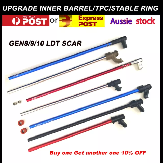 Upgrade COMP Alloy Inner Barrel T Piece TPC Gel Blaster Gen 8 9 J10 CYMA 416 OZ