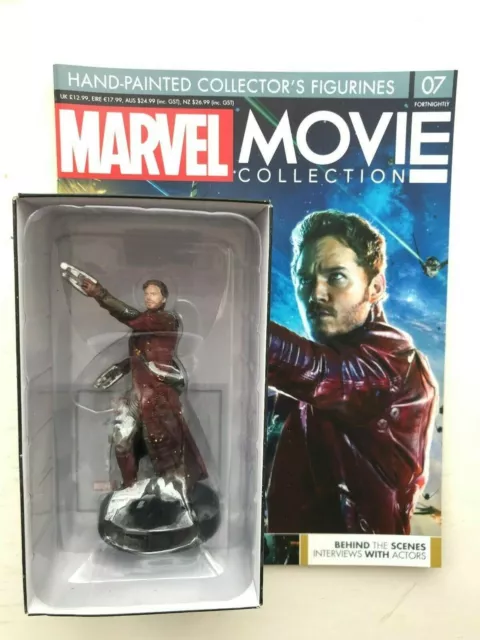 STARLORD GOTG MARVEL MOVIE COLLECTION #7 in BOX & MAG EAGLEMOSS