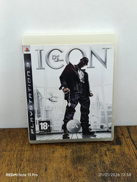 DEF JAM ICON PS3 PlayStation 3 Sin Manual EUR 17,17 - ES