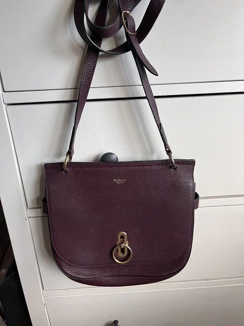 Mulberry Amberley Satchel- Oxblood Large