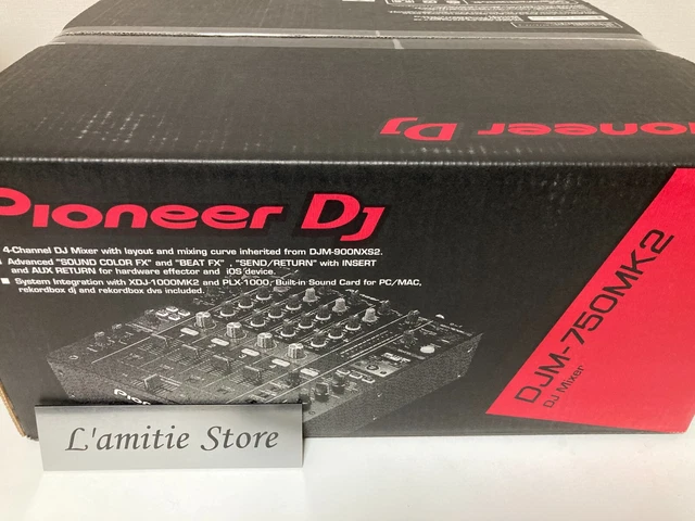 Pioneer DJM-750MK2 Pro DJ Mixer Rekorodbox 4-Channel DJM750MK2 750 MK2 JP Pioneer DJM-750MK2 Pro DJ Mixer Rekorodbox 4-Channel DJM750MK2 750 MK2 JP