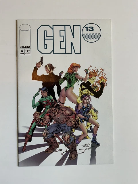 GEN 13 Comic Issue 5 1994  Image Comics First print NM