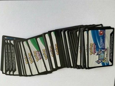 Lot de 10 Cartes codes online pour jouer à Pokemon TCG OnLine (Lire description)