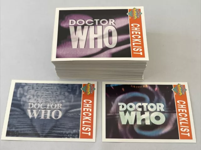 DR WHO - Cornerstone Series 2 - Complete VINTAGE Base Set (110 cards) - 1995