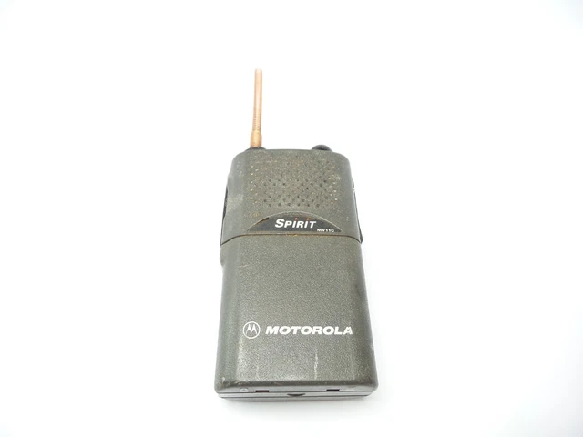 Motorola P23SRF03F2BA Spirit MV11C Black Two-Way Radio Walkie Talkie For Parts