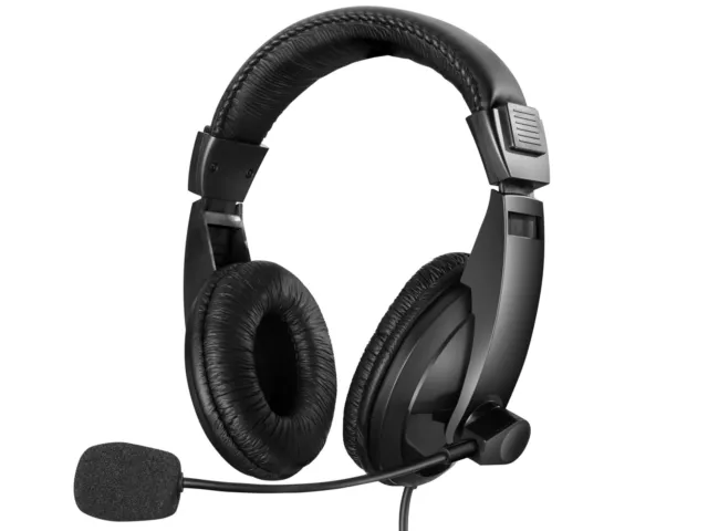 Sandberg 325-27 USB Headset mit Auslegermikrofon, 40 mm Treiber, Inline-Lautstärke