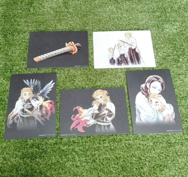 DEMON SLAYER INFINITY Train Kyojuro Rengoku Illustration Cardboard ...