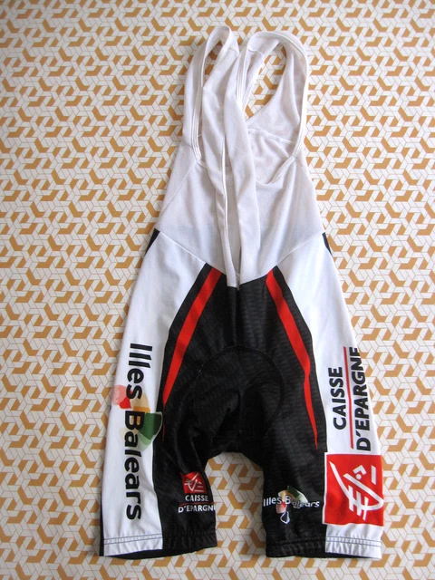 No Maillot Cyclisme Cycliste Cuissard Illes Balears Caisse Epargne Neuf