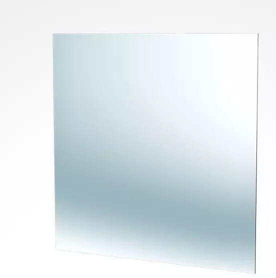 Rectangle Polished Flat Edge Mirror 500X750