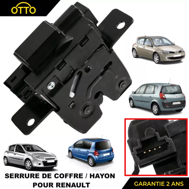 Serrure de coffre électrique pour Renault Megane 2 Clio 3 8200076240 8200947699