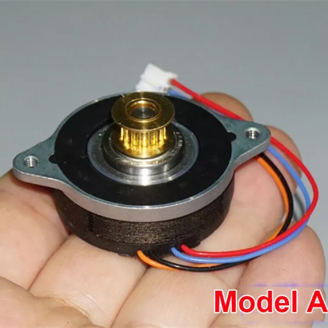 MOONS NEMA 14 0.9 deg 2-phase 4-wire 36mm Thin Round Stepper Motor XML CNC Robot 2